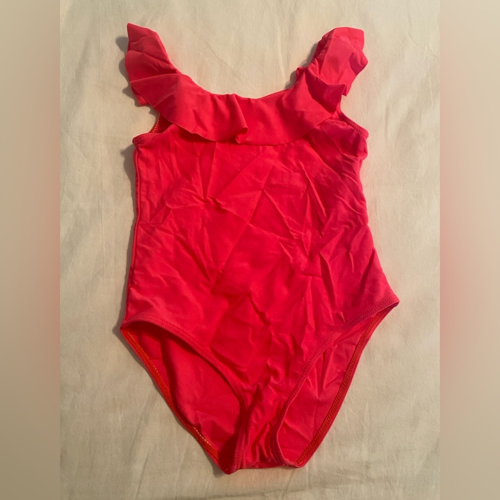 Girls Ruffled Swimsuit size 7-8